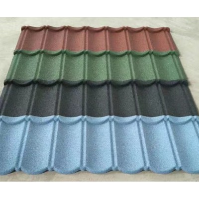 Building Material Classical Bond Stone Metal Roof Tile