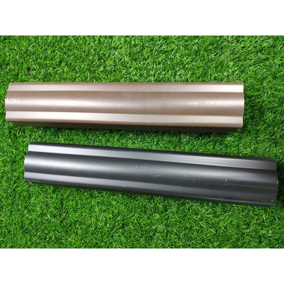 Building Material Rainwater System 5.0 Inch PVC Plastic Downspout Leader Pipe